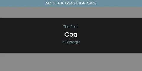 The Absolute Best CPA in Farragut