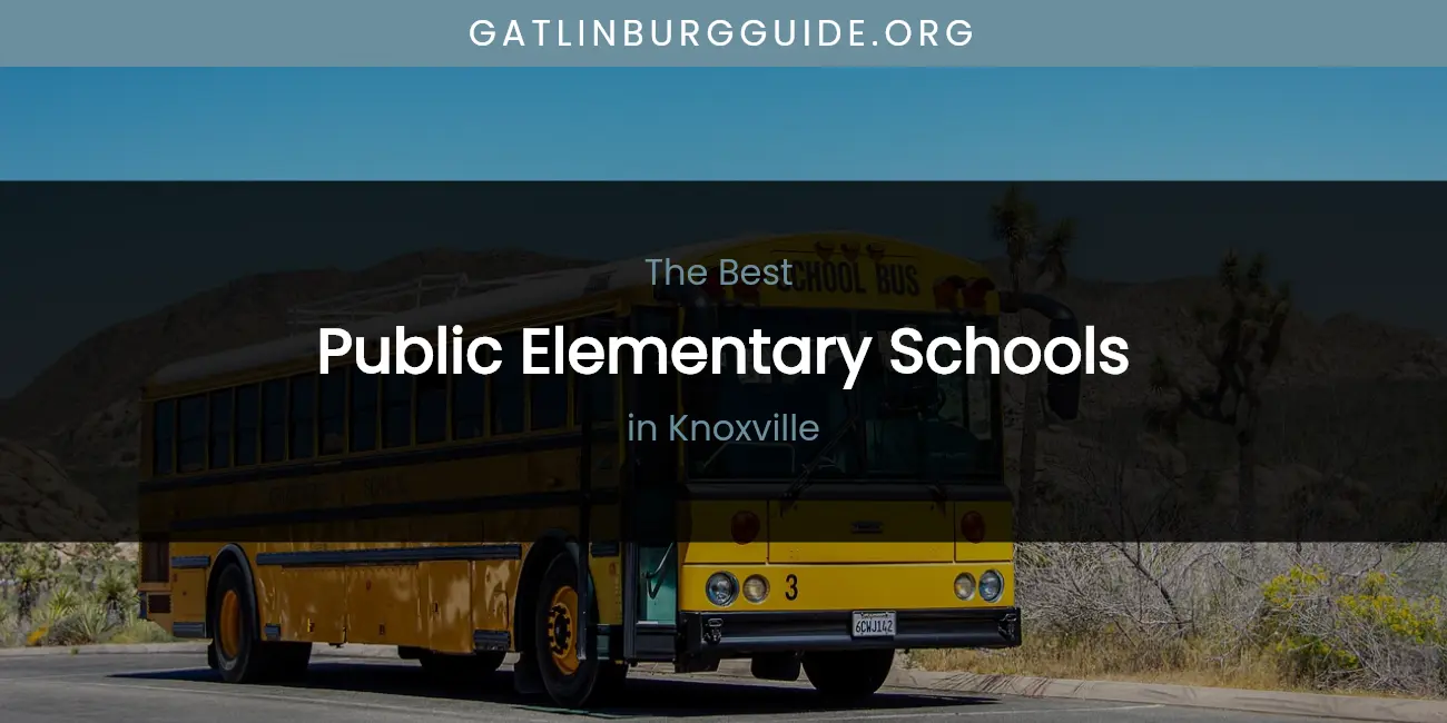 Knoxville's Best Public Elementary Schools featured